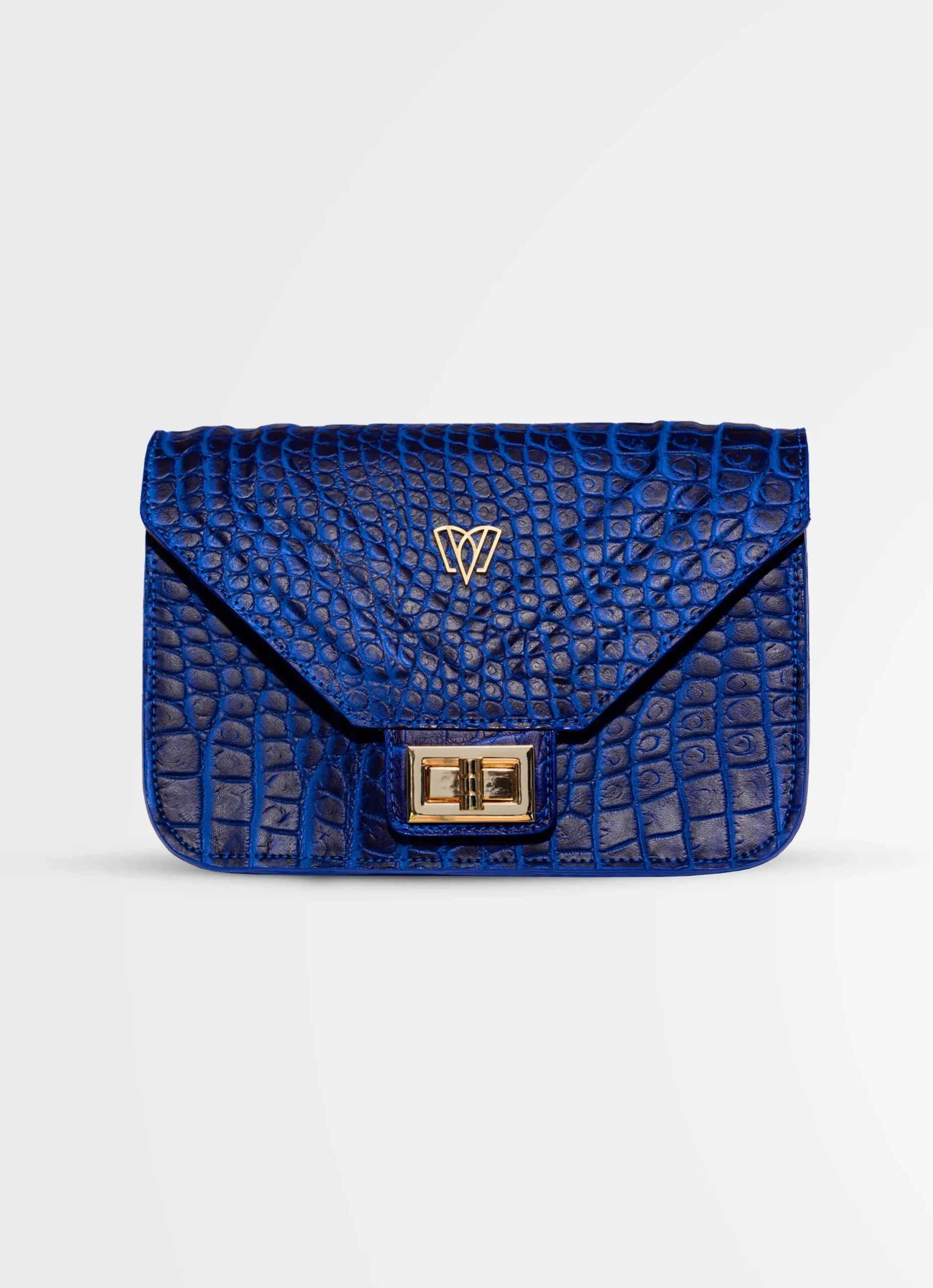 Split Mini Flap Bag | Crocodile
