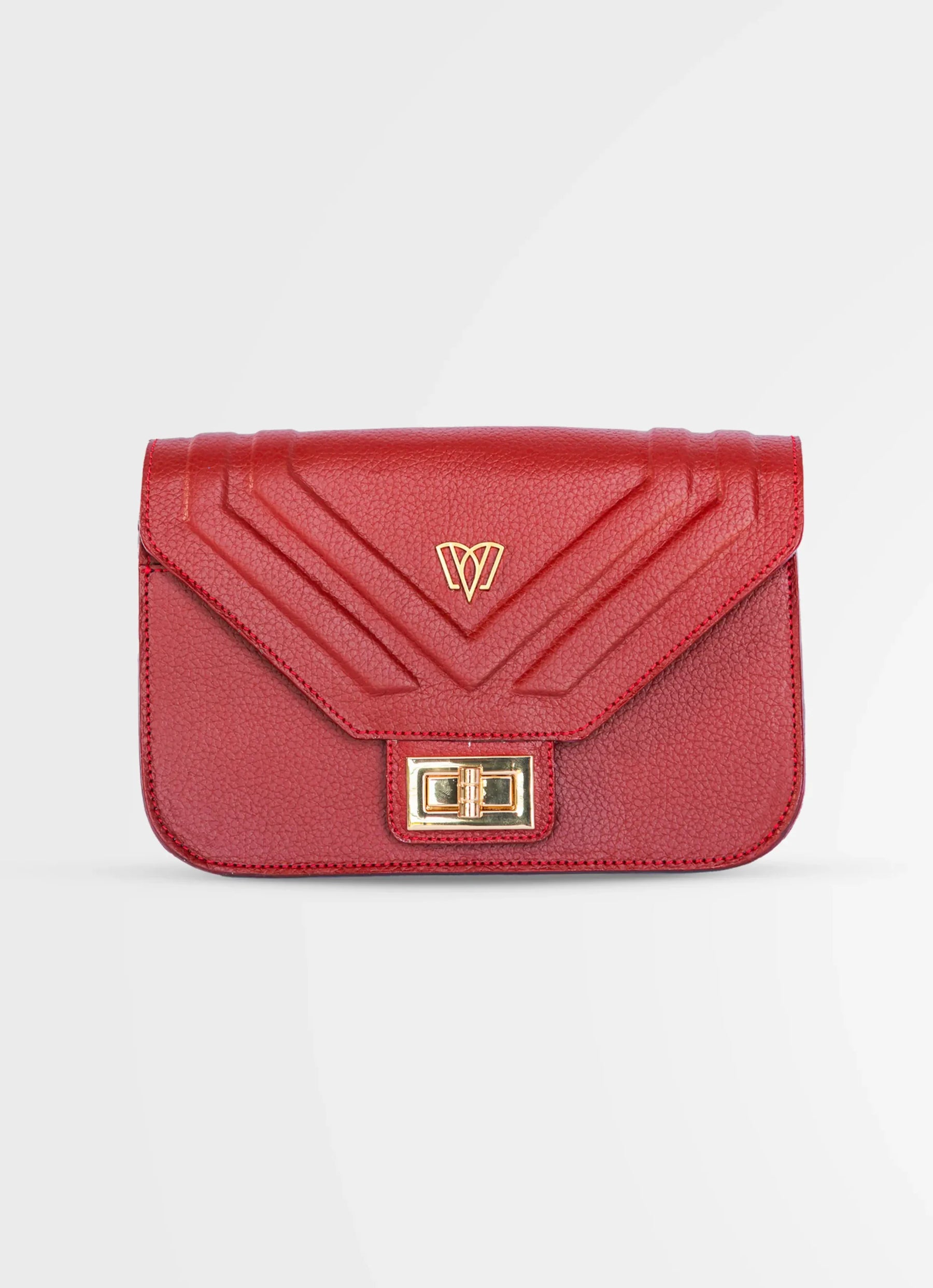 Bolso Mini Flap Dividido con Cadena Gruesa