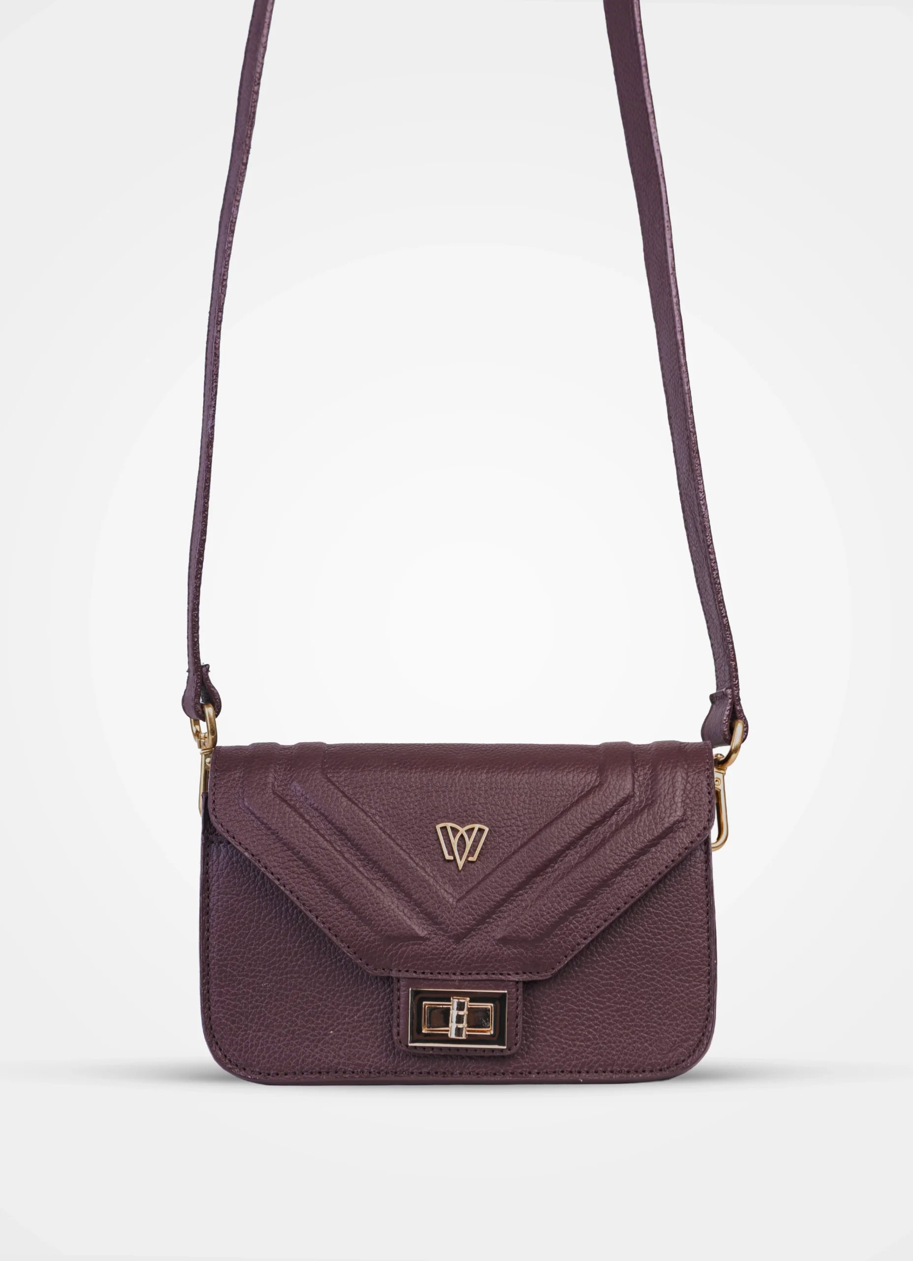 Split crossbody bag